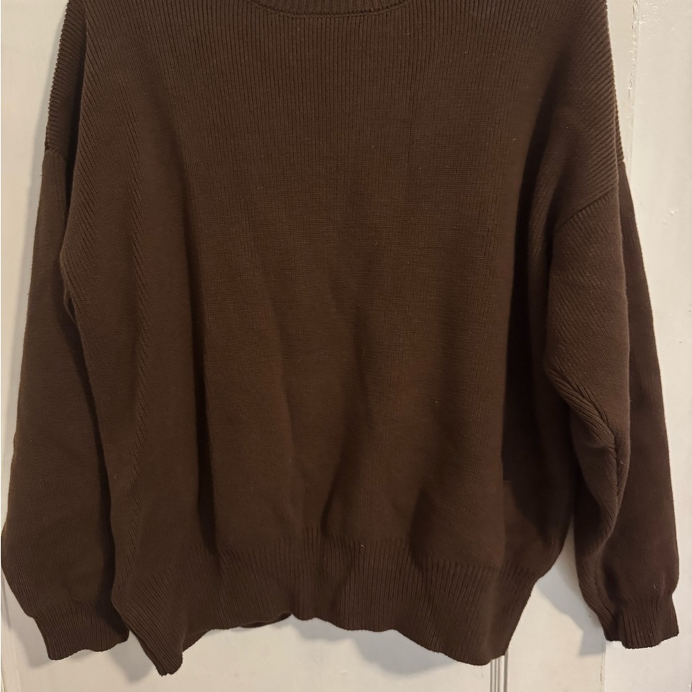 Cozy Brown Sweater